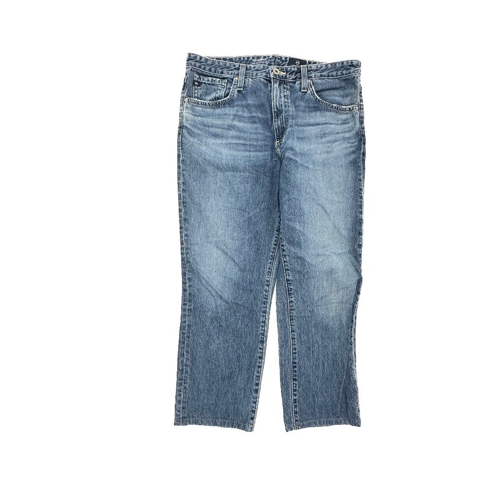 AG Adriano Goldschmied The Isabelle High Rise Crop Women's size 29 Blue Jeans